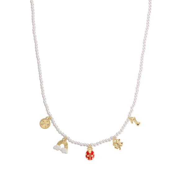 Gorjana Jewelry - GORJANA Lucky Mini Charm Necklace